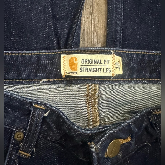 Carhartt Dark Blue Women's Jeans - Picture 3 of 13